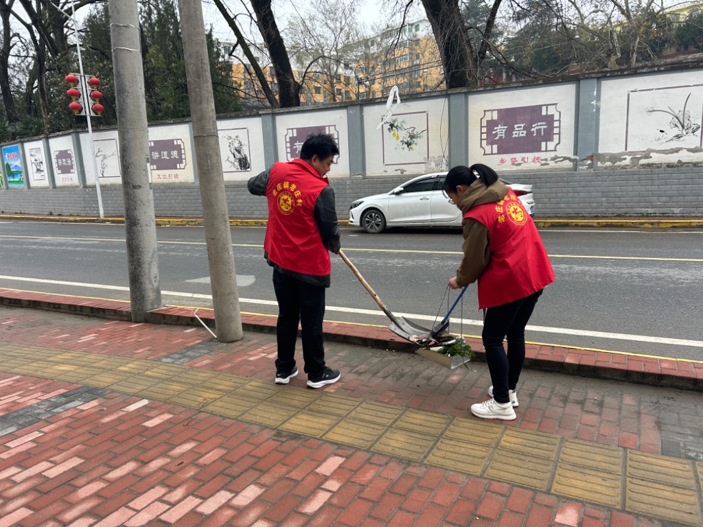 文明在老庄·我和我的家乡——老庄镇老庄村开展人居环境整治志愿者服务活动